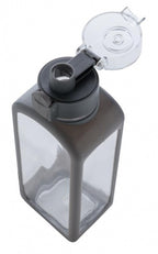 drinkfles met slot 600 ml siliconen transparant