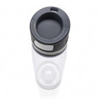 drinkfles met telefoonhouder 25 cm 0,8 liter zwart