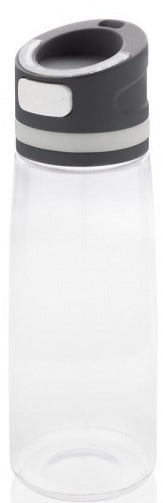 drinkfles met telefoonhouder 25 cm 0,8 liter zwart