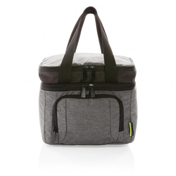 koeltas Fargo 20 x 26 cm polyester grijs