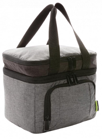 koeltas Fargo 20 x 26 cm polyester grijs