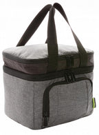 koeltas Fargo 20 x 26 cm polyester grijs