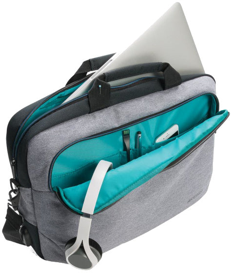 laptop draagtas 15 inch polyester grijs