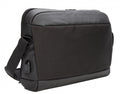 laptoptas 12 liter polyester zwart