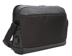 laptoptas 12 liter polyester zwart