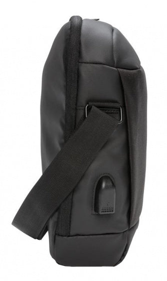 laptoptas 12 liter polyester zwart