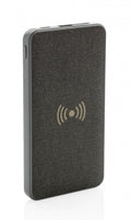 powerbank Tela draadloos 8000 mAh ABS antraciet