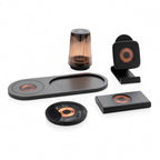speaker Encore bluetooth 12 cm ABS bruin 2-delig