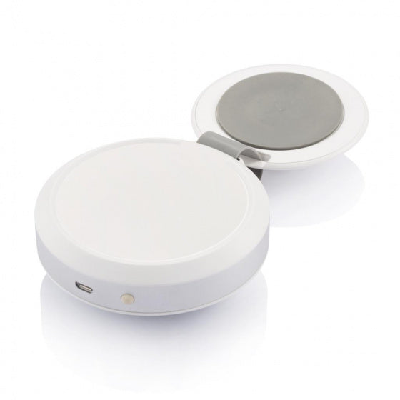 speaker Notos bluetooth 9,7 cm ABS/PVC wit 2-delig