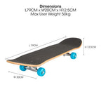 Doublekick Chompers skateboard 79 cm