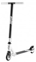 Stuntstep Junior Voetrem Zwart Wit