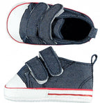 babyschoenen junior canvas donkerblauw maat 18/19