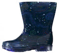 regenlaarzen halfhoog junior led rubber blauw mt 23