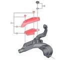 Shimano acera br-m425 afdekkap rechts remgreep hydrolisch y8np98010