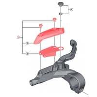 Shimano acera br-m425 afdekkap rechts remgreep hydrolisch y8np98010