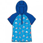 UV-werend zwemshirt sailboat junior blauw maat 2-3 jaar