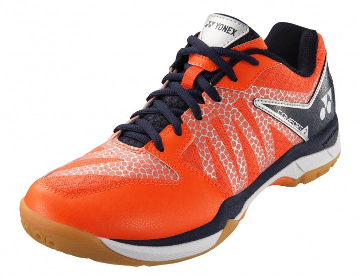 badmintonschoenen Power Cushion Comfort 2 oranje heren maat 45