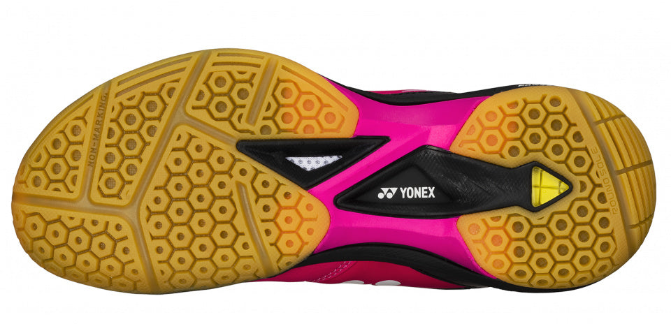 badmintonschoenen SHB 65x2 dames roze/zwart mt 41