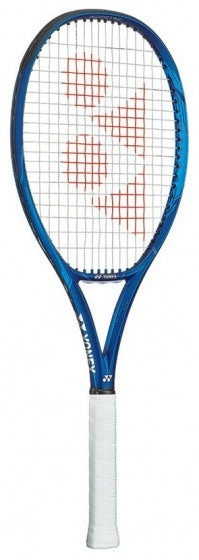 tennisracket Ezone 100L Graphite blauw gripmaat L1