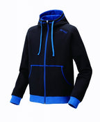 trainingspak Hoody 32010EX unisex zwart/blauw maat L