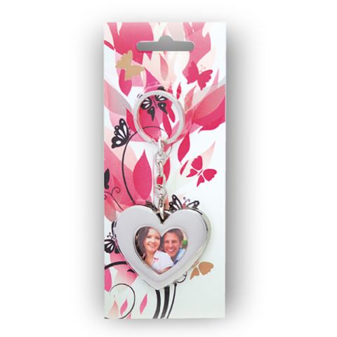 Zep Foto Sleutelhanger Hart KH750 35x45 mm