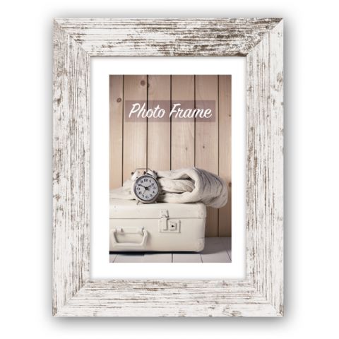 Zep fotolijst v21576 nelson 6 white wash 13x18 18x23 cm