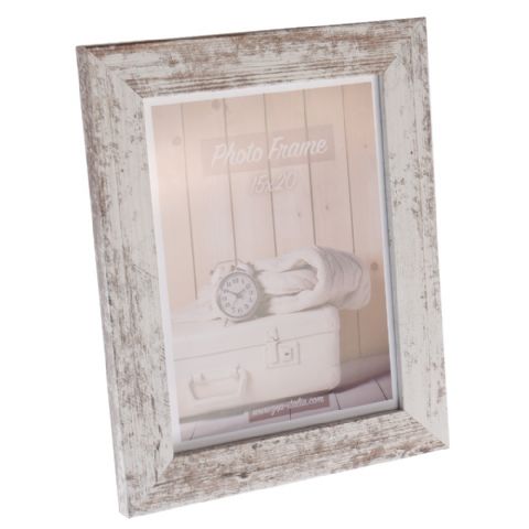 Zep fotolijst v21686 nelson 6 white wash 15x20 20x25 cm