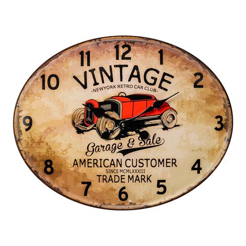 Zep Wall Art Klok HHC738 39x48x2 cm