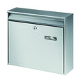 Brievenbus Mail zilver