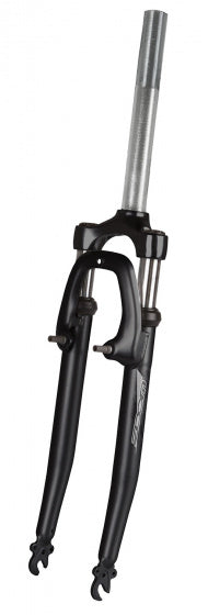 voorvork verend 28 inch 450 x 60 mm V-brake staal zwart