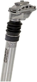 Zadelpen verend 25,4 x 350 mm aluminium zilver