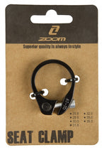 Zoom seatpost clamp aluminium black 31.8 m