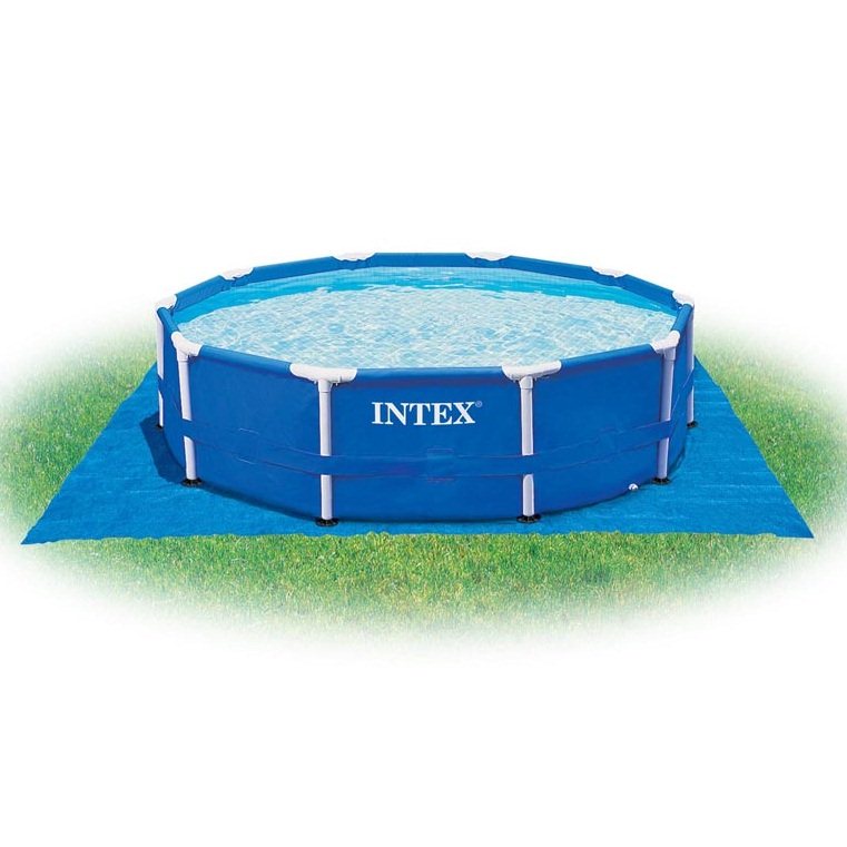 Intex 28048 zwembad grondzeil 472 x 472